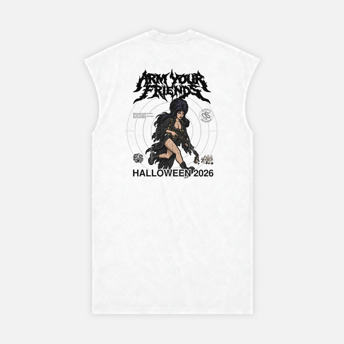 THE QUEEN PREMIUM MUSCLE TEE (DOUBLE SIDED)