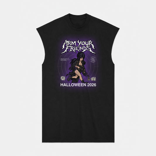 THE QUEEN PREMIUM MUSCLE TEE (FRONT ONLY)