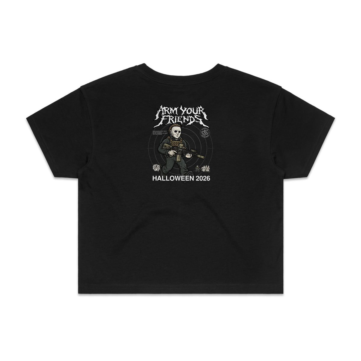THE TEXAN PREMIUM CROP TEE (DOUBLE SIDED)