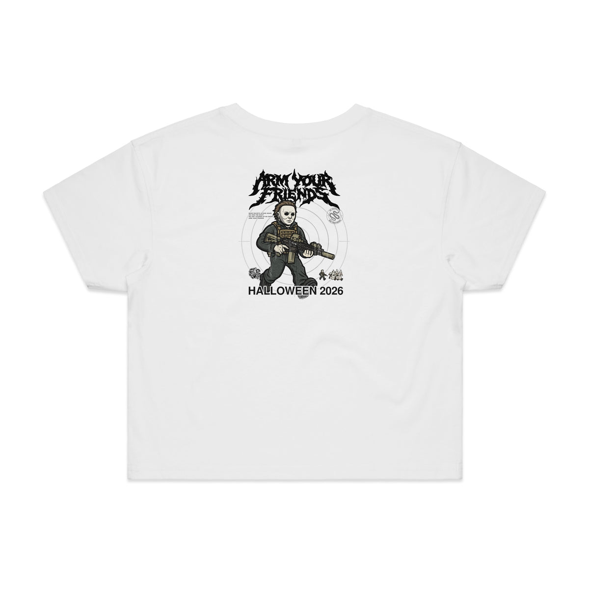 THE TEXAN PREMIUM CROP TEE (DOUBLE SIDED)