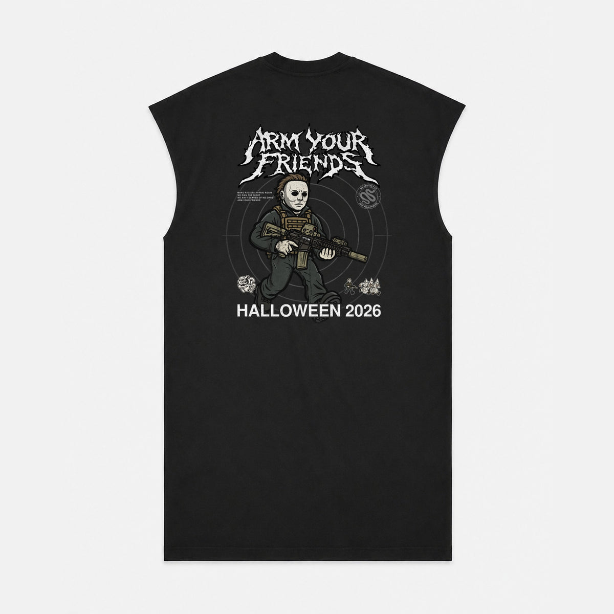 THE TEXAN PREMIUM MUSCLE TEE (DOUBLE SIDED)