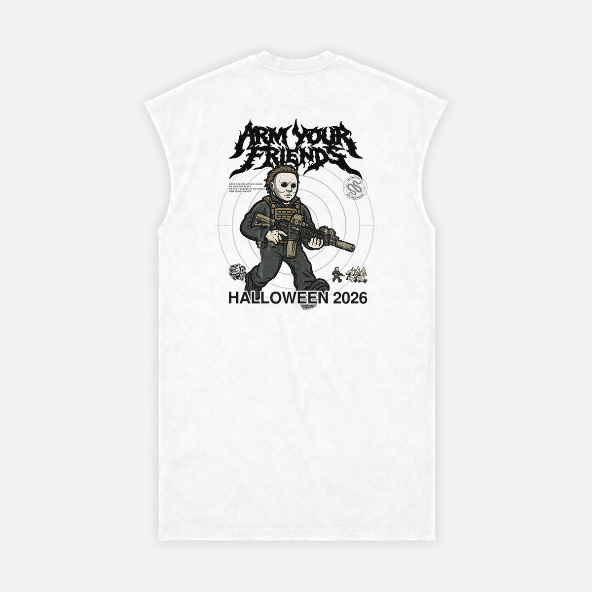 THE TEXAN PREMIUM MUSCLE TEE (DOUBLE SIDED)