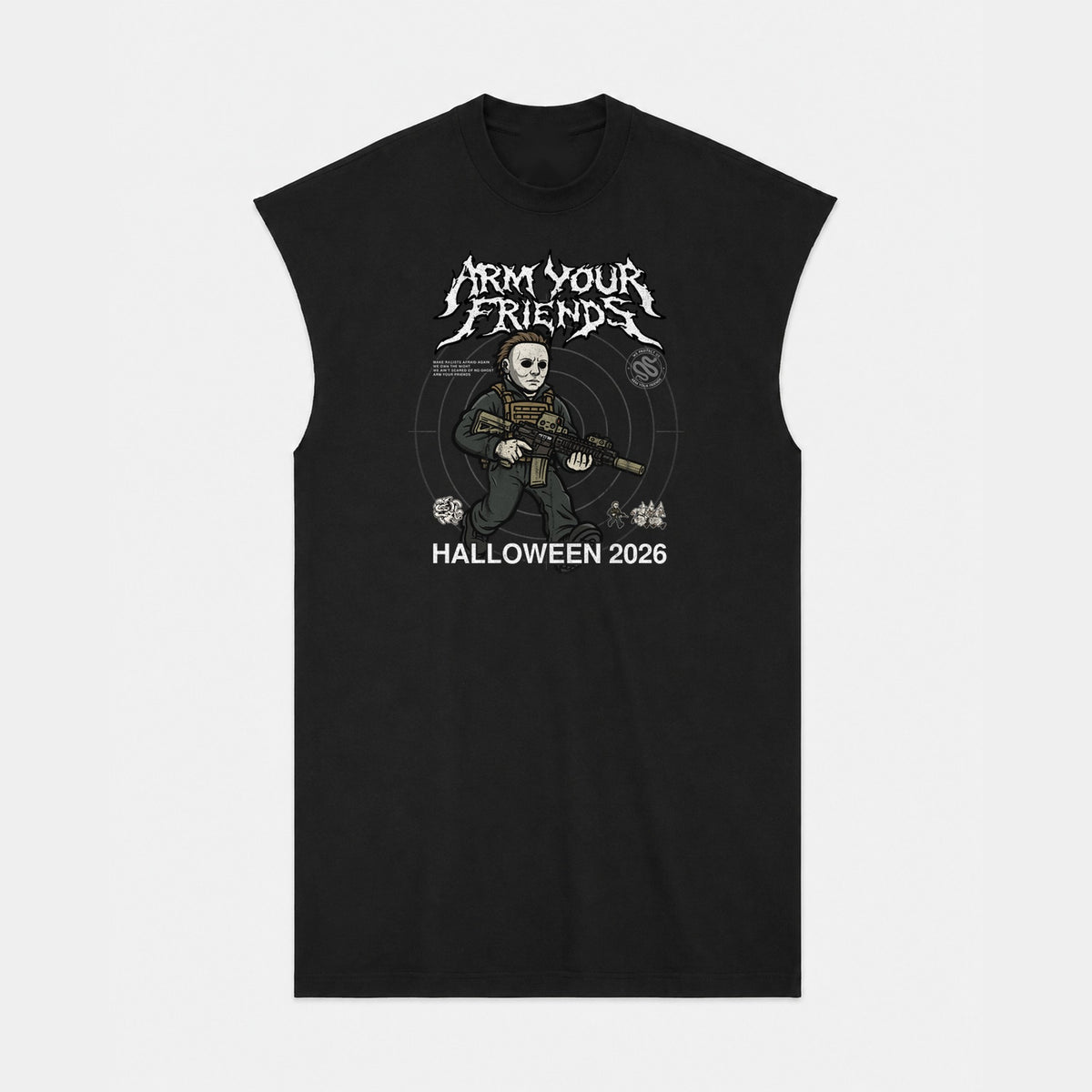 THE TEXAN PREMIUM MUSCLE TEE (FRONT ONLY)